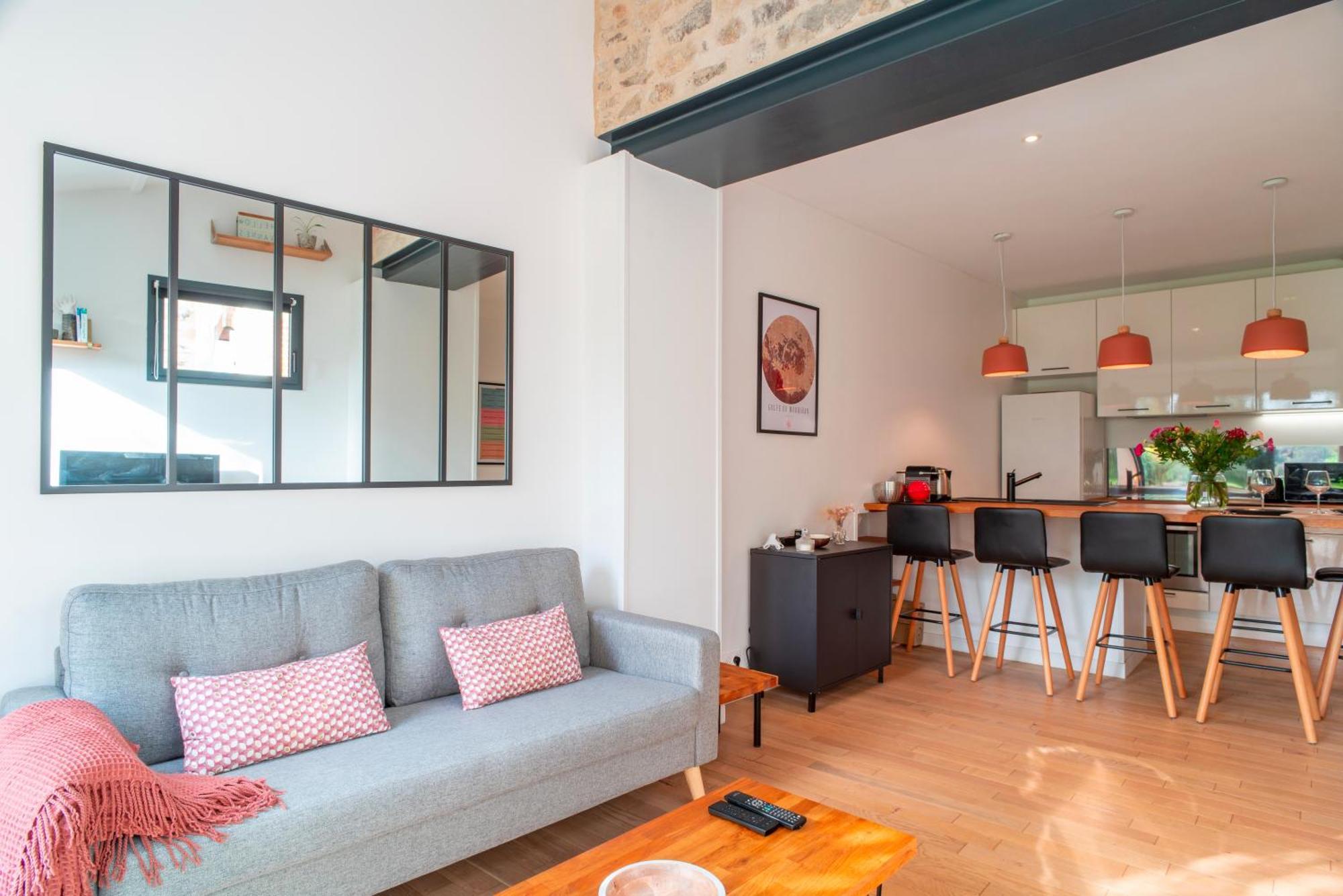 Escale Jardin - Joli Apt Proche Gare Avec Jardin 瓦讷 外观 照片